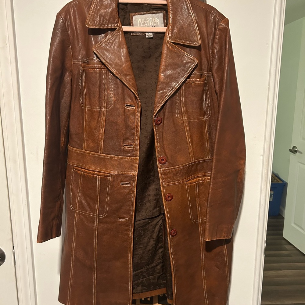 Wilsons Leather Brown Jacket